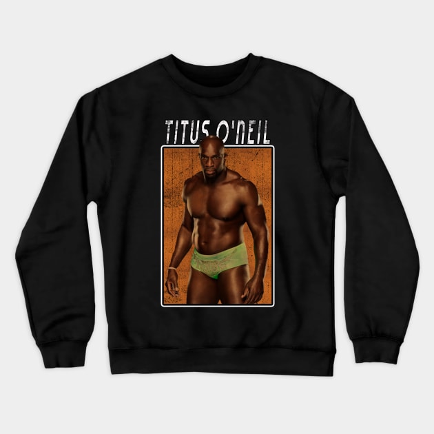 Vintage Wwe Titus O'Neil Crewneck Sweatshirt by The Gandol